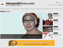 Tablet Screenshot of akarpadinews.com